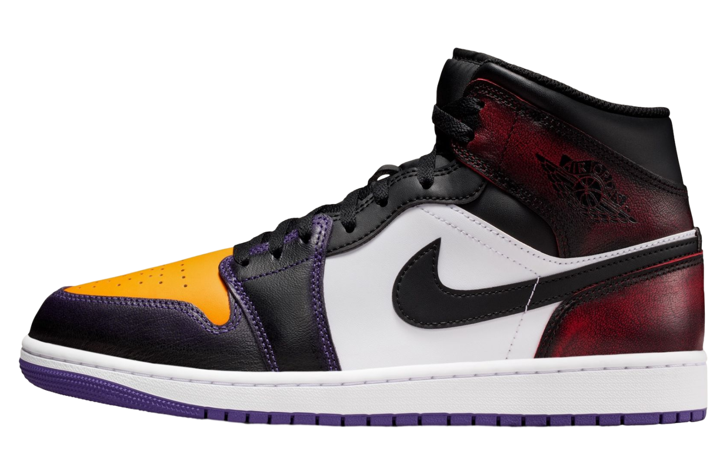 Air Jordan 1 Mid True Red / Court Purple