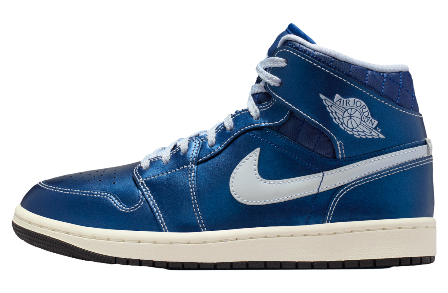 Air Jordan 1 Mid Wmns Black / Coconut Milk