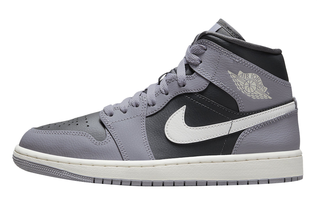 Air Jordan 1 Mid WMNS Cement Grey