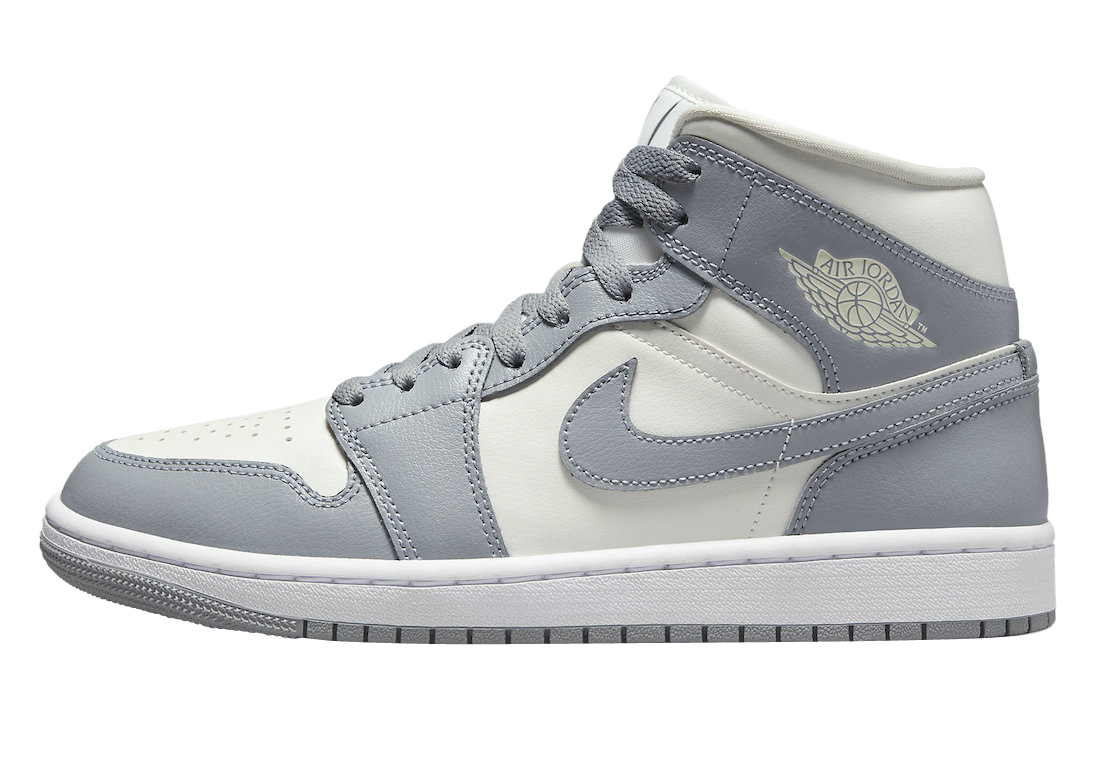 Air Jordan 1 Mid WMNS Grey Sail BQ6472-115