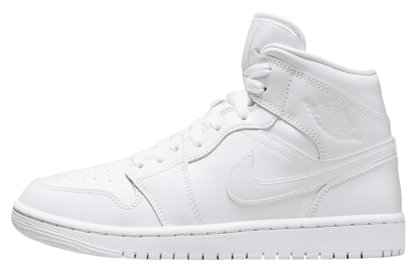 Air Jordan 1 Mid WMNS White / White