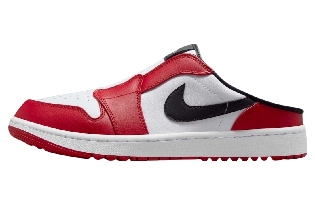 Air Jordan 1 Mule Golf Chicago White / Varsity Red