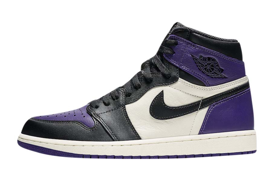 jordan 1 low court purple footlocker