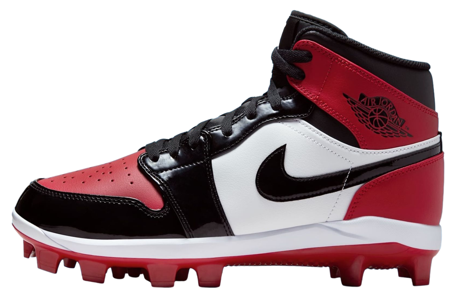 Air Jordan 1 White / Fire Red / Tech Grey