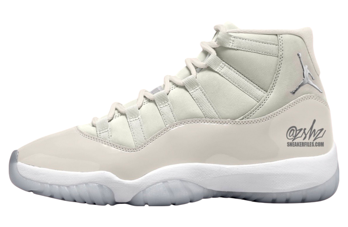 Air Jordan 11 WMNS Sail Sail Pearl Grey Dec 2024 AR0715 110 KicksOnFire