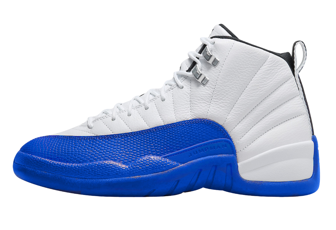 Air jordan 12 blue on sale