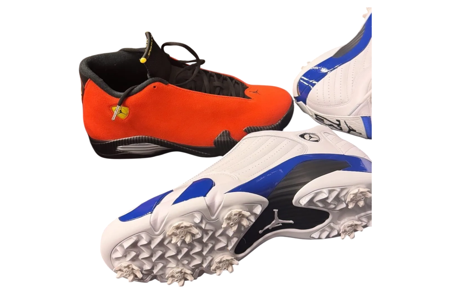Air Jordan 14 Golf White / Hyper Royal