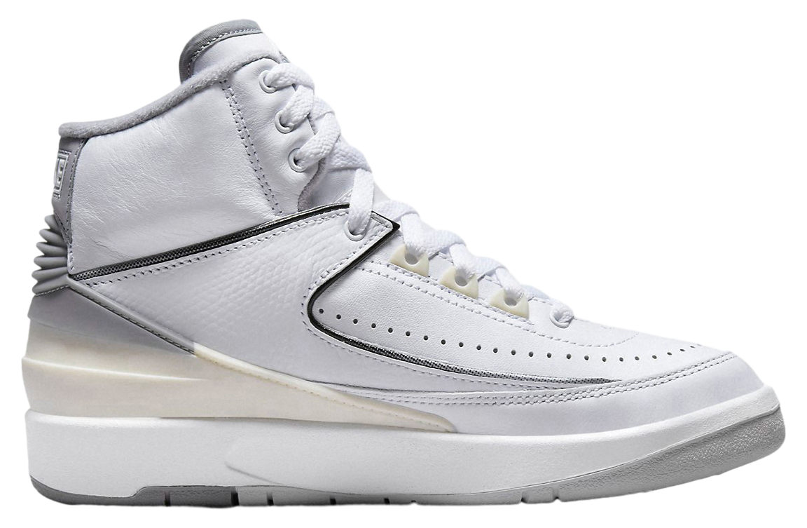 Air Jordan 2 Retro GS White / Cement Grey