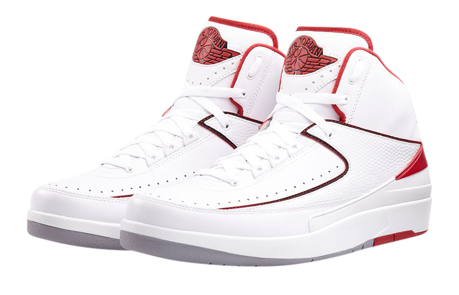 BUY Air Jordan 2 White / Red | Bibile 