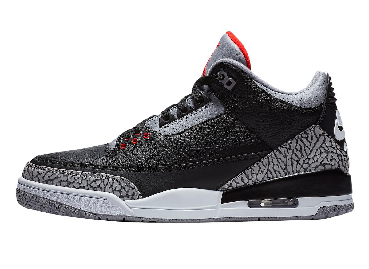 Air Jordan 3 Black Cement 2024