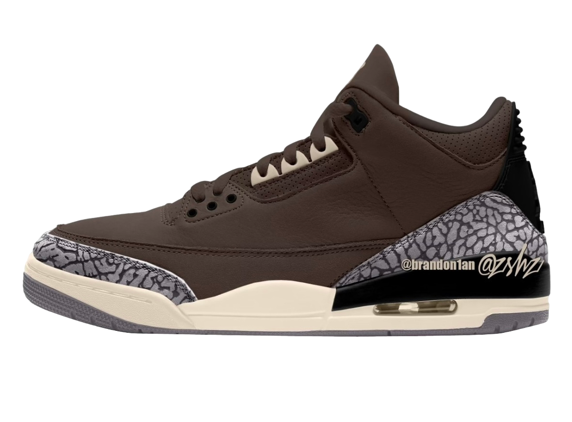 Air Jordan 3 Brown Cement - Dec 2024 - CT8532-200 - KicksOnFire.com