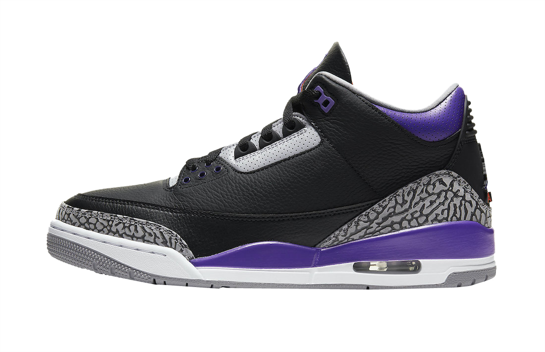 Air Jordan 3 Court Purple • KicksOnFire.com