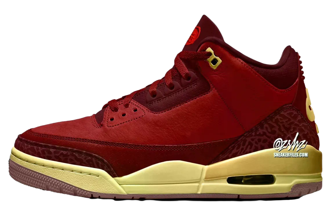 Air Jordan 3 OG Bin 23 Team Red / Metallic Gold
