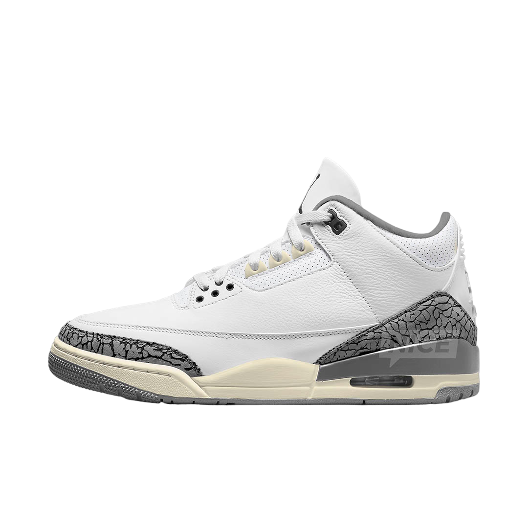 Air Jordan 3 Sail / Cement Grey