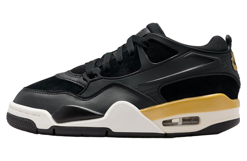 Air Jordan 4 RM GS Black / Gold