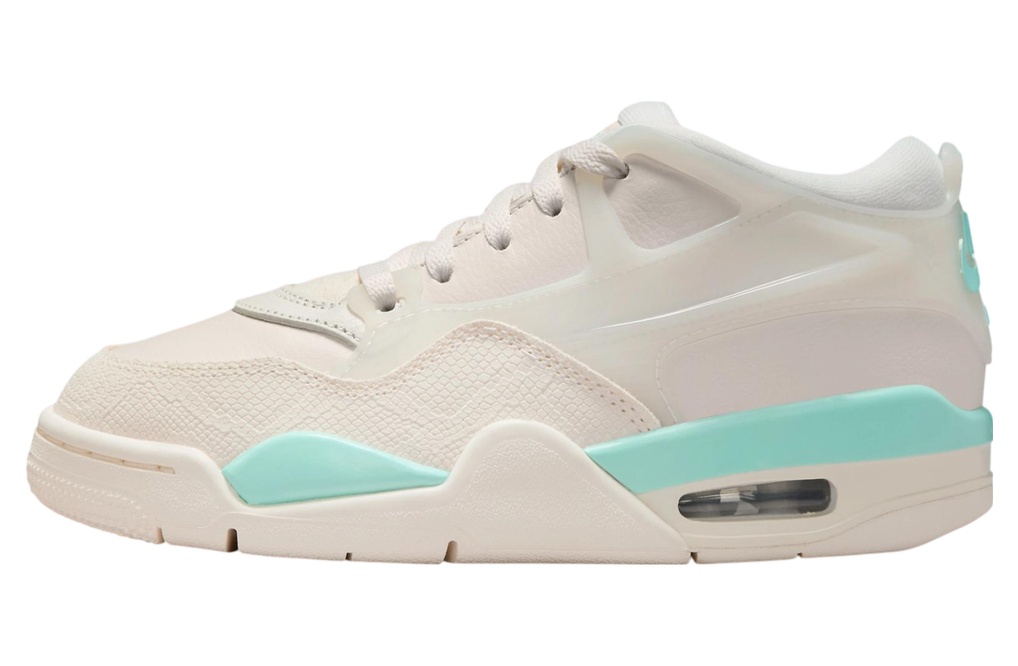 Air Jordan 4 RM GS Sail Snakeskin