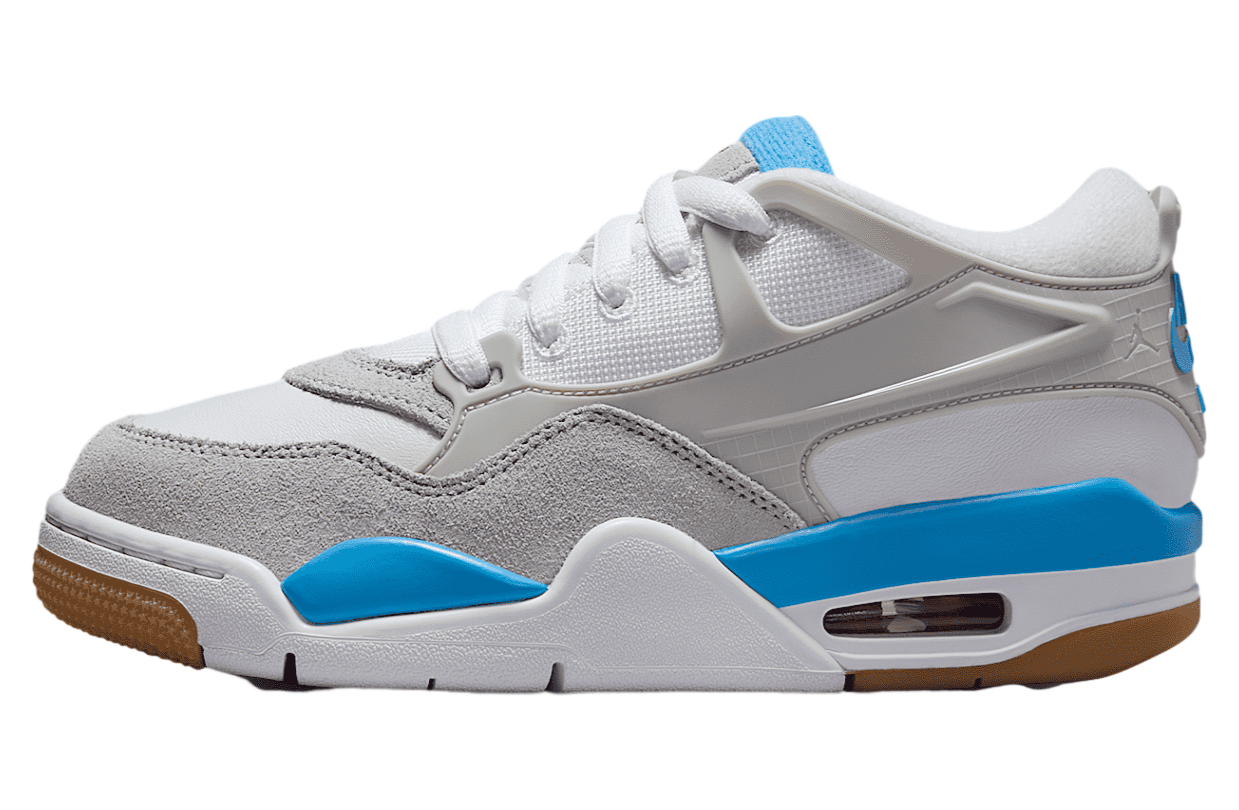 Air Jordan 4 RM GS White / Neutral Grey / Blue
