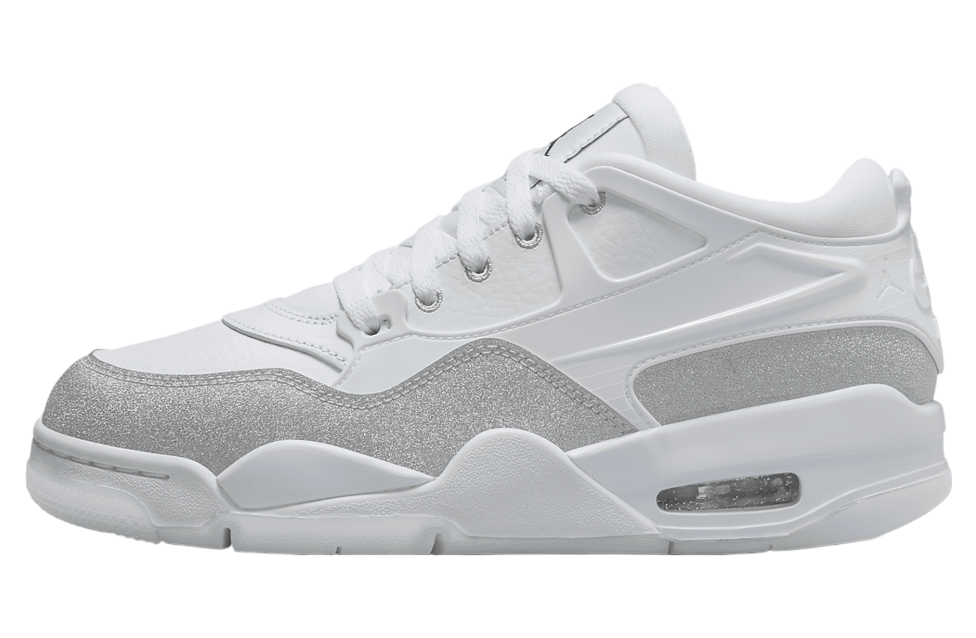 Air Jordan 4 RM WMNS White / Metallic Silver