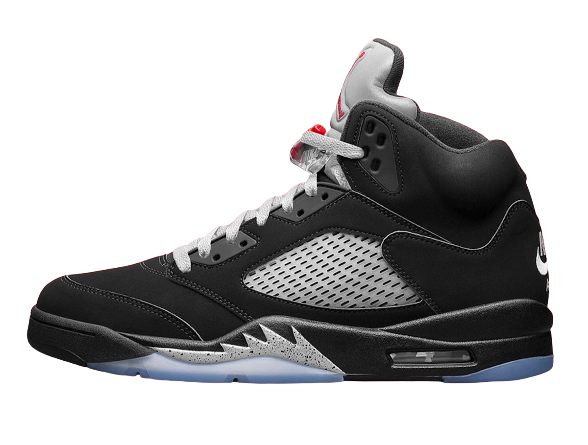 Air Jordan 5 Black Metallic Reimagined