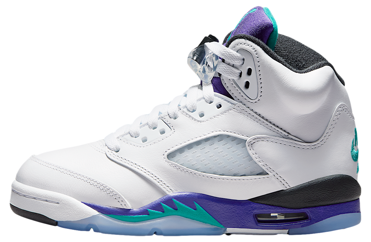 Air Jordan 5 Grape Gs White / Grape Ice