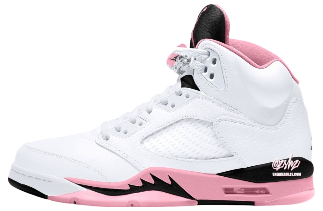 Air Jordan 5 Medium Soft Pink White / Medium Soft Pink