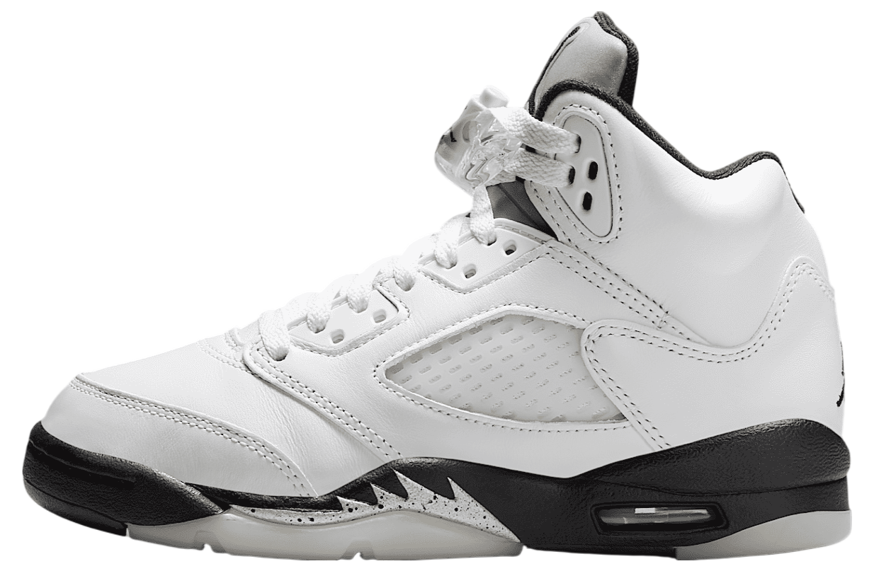 Air Jordan 5 White And Black GS White / Sail