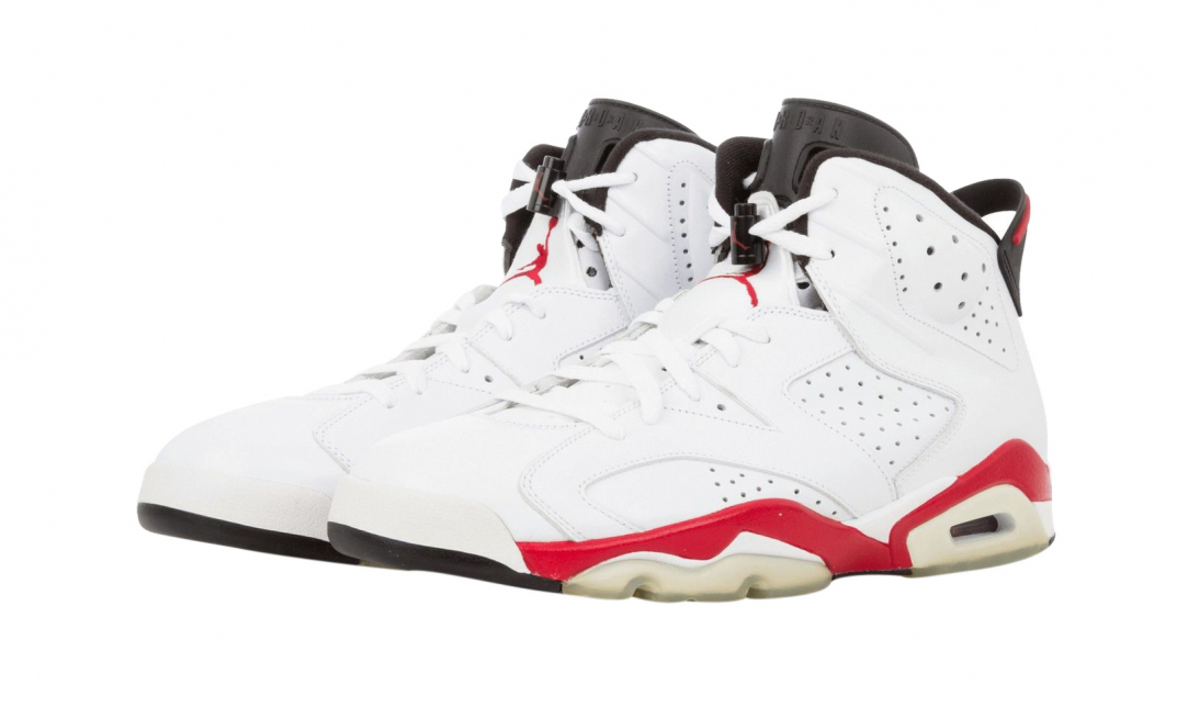 red and white 6s jordans