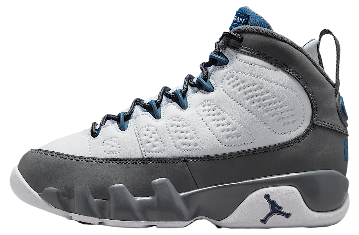 Air Jordan 9 GS White / Flint Grey / French Blue - Jan 2026 - HV4574-100
