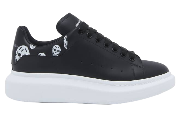 Alexander Mcqueen Oversized Black / White Skull