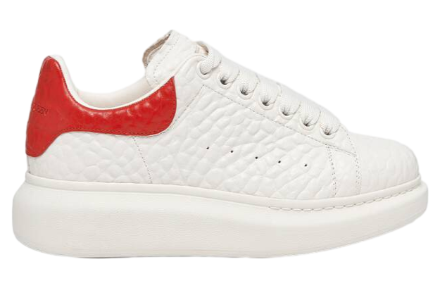 Alexander Mcqueen Oversized Off White / Red / White