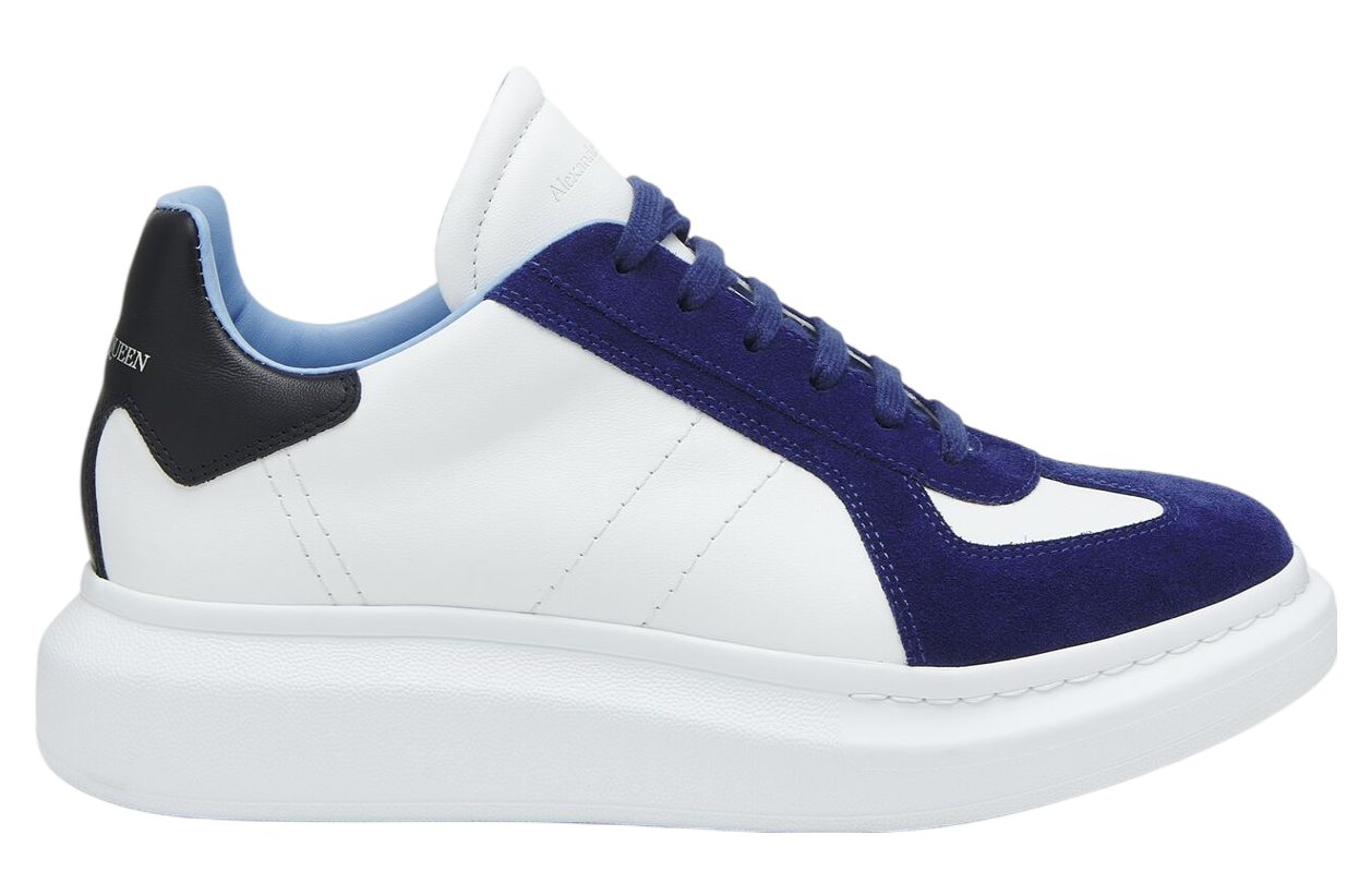 BUY Alexander Mcqueen Oversized White / Blue / Retro