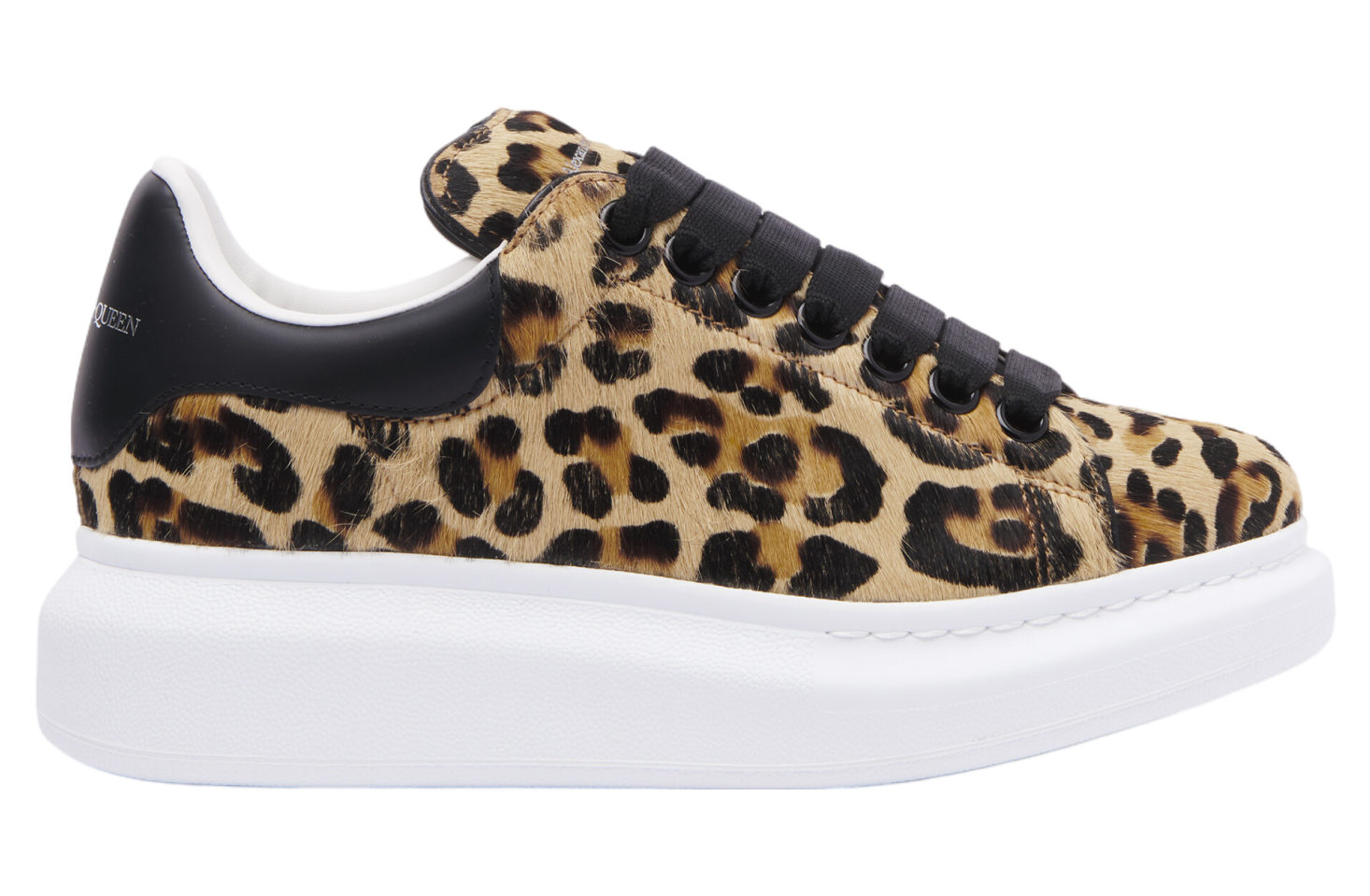 Alexander Mcqueen Oversized WMNS Leopard Black