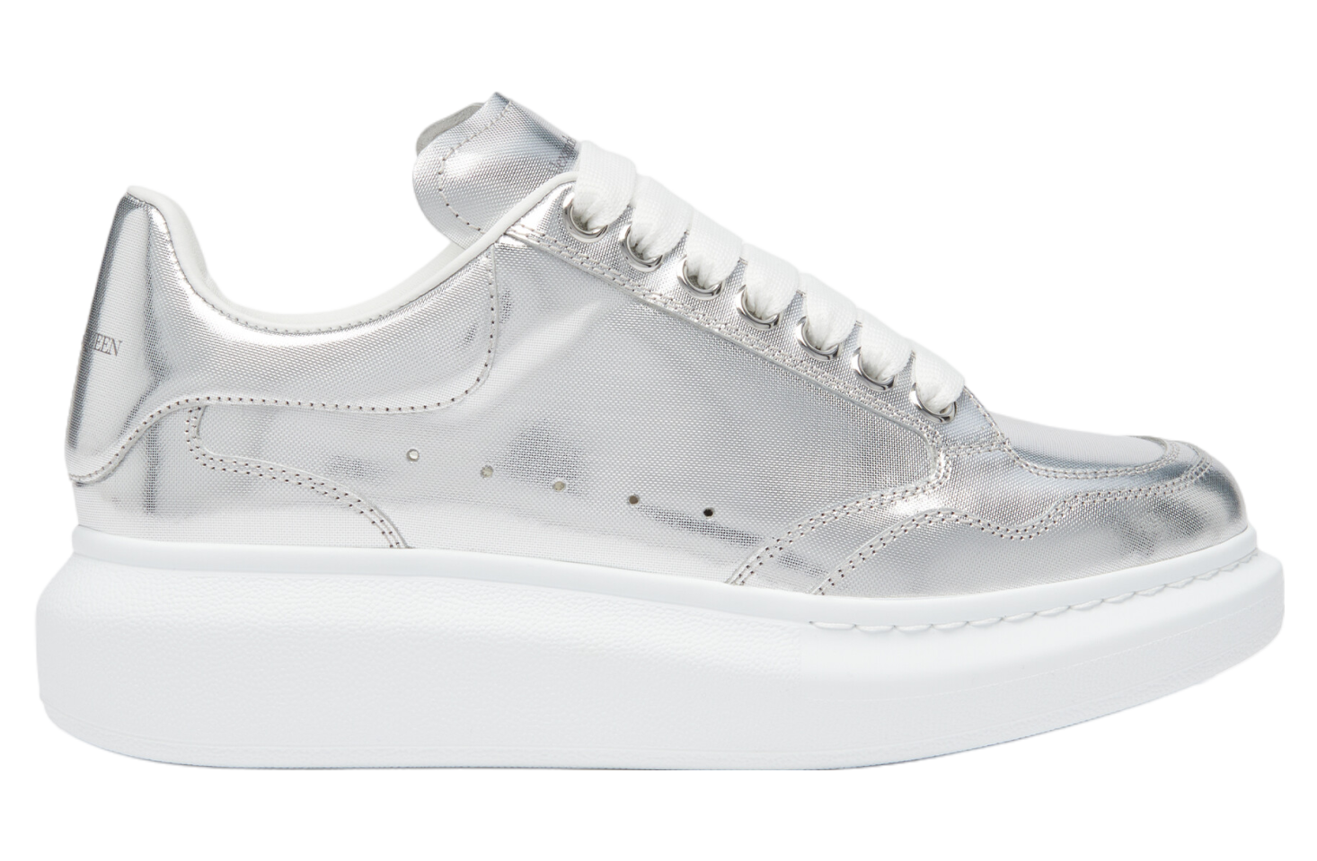 Alexander Mcqueen Oversized WMNS Silver / White