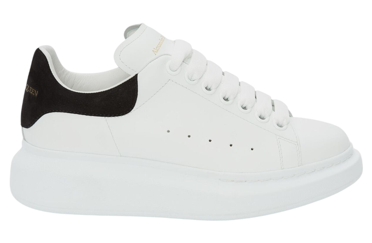 WMNS) Alexander McQueen Studded Oversized Sneakers 'White