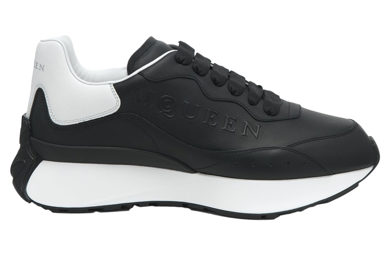 Alexander Mcqueen Sprint Runner Black / White