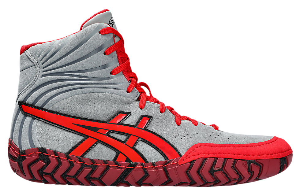 Asics Aggressor 5 Sheet Rock / Classic Red