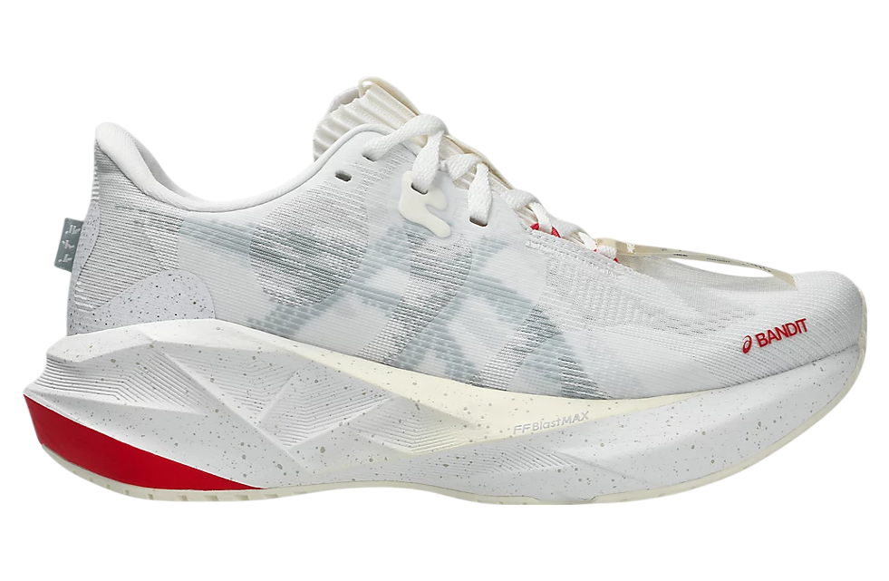 Asics Bandit X Novablast 5 WMNS Lucent White / High Rise