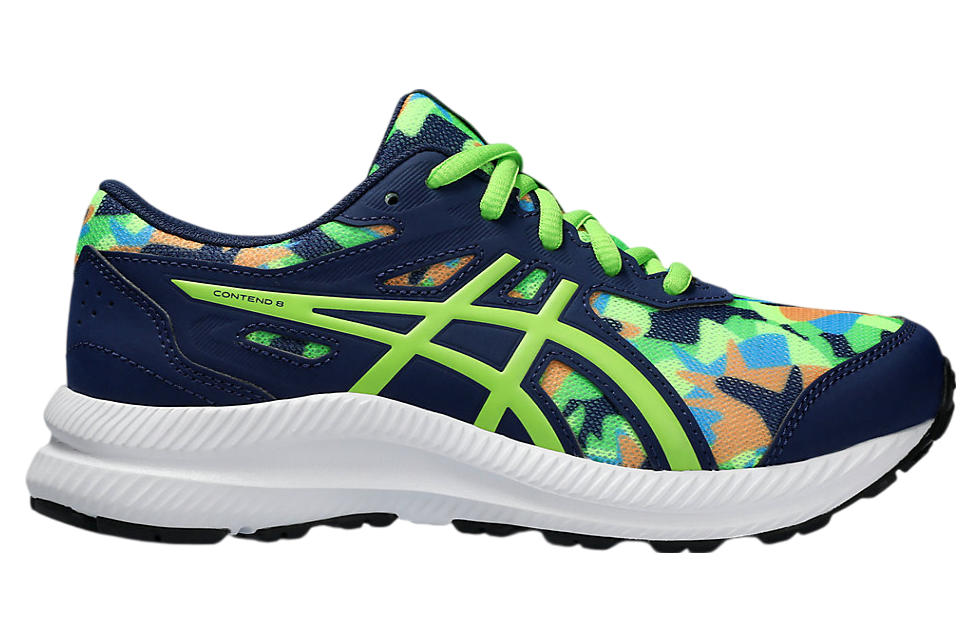 Asics Contend 8 GS Blue Expanse / Electric Lime Jan 2024 1014A294