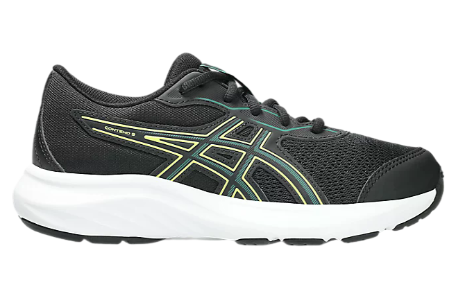 Asics Contend 9 GS Black / Jasper Green