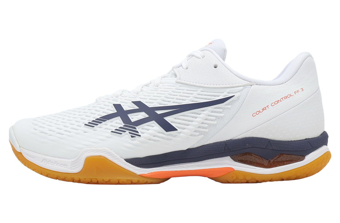 Asics Court Control FF 3 White / Indigo Fog