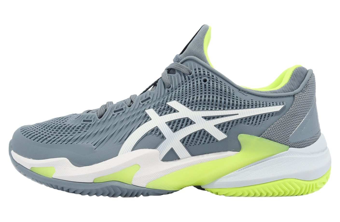アシックス COURT FF 3 AC 28cm Asics Court FF 3 Clay Steel Blue / White - Jan 2023
