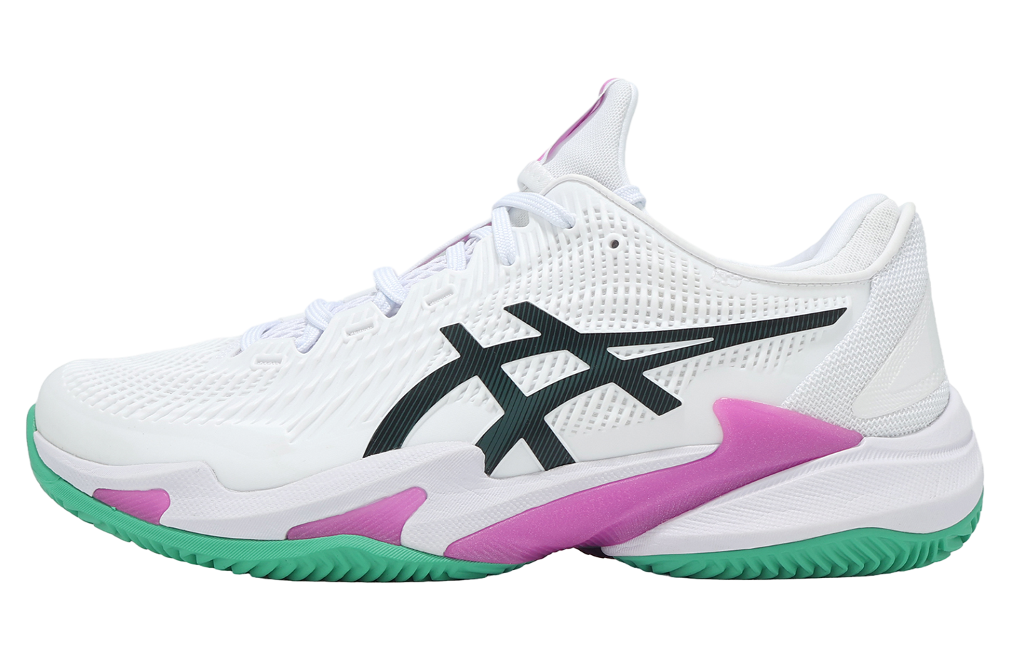 Asics Court FF 3 Clay White / Digital Sakura