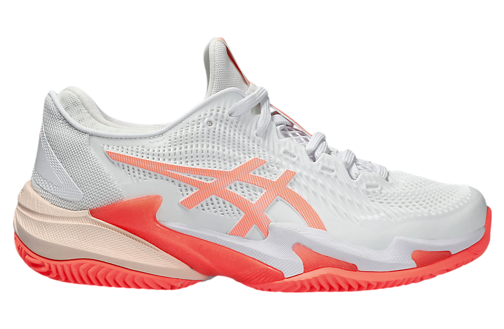 Asics Court FF 3 Clay WMNS White / Sun Coral