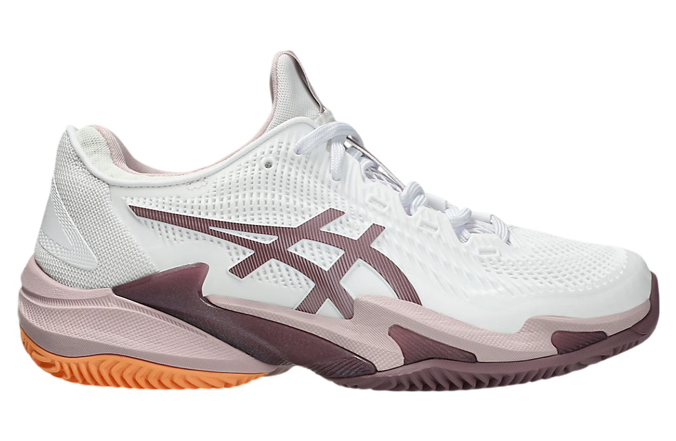 Asics Court FF 3 Clay WMNS White / Watershed Rose