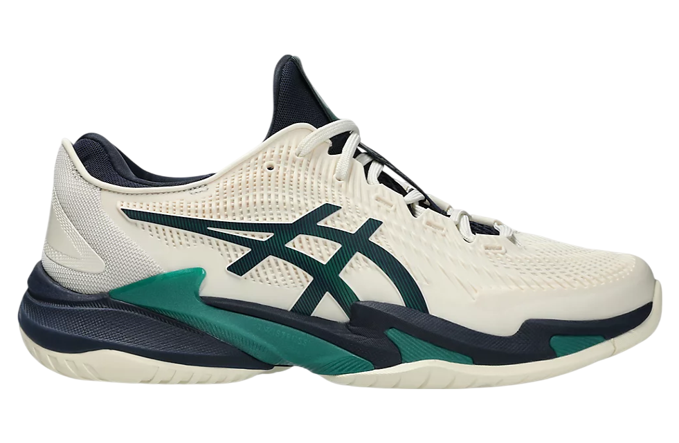 Asics Court FF 3 Cream / Jasper Green