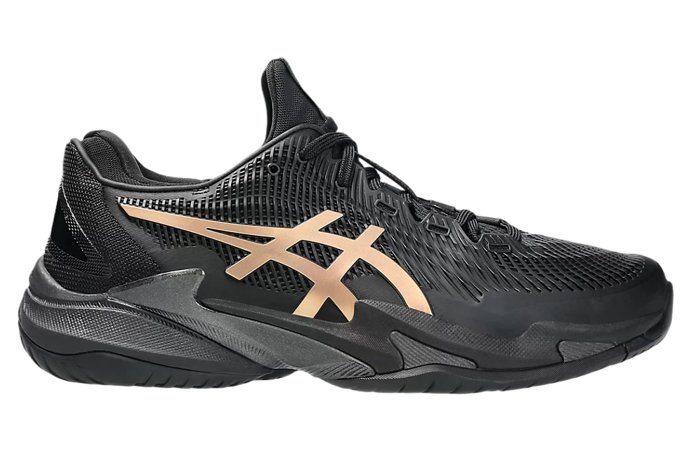 Asics Court FF 3 Novak Night Energy Black / Prism Gold