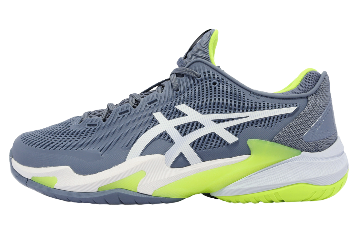 Asics Court FF 3 Steel Blue / White