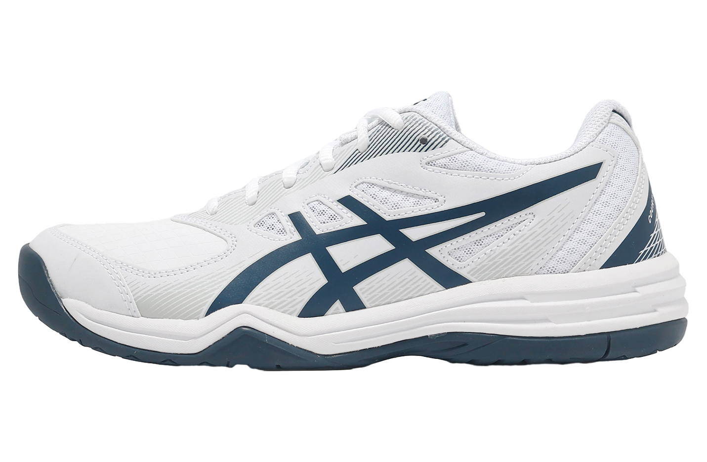 Asics Court Slide 3 White / Mako Blue