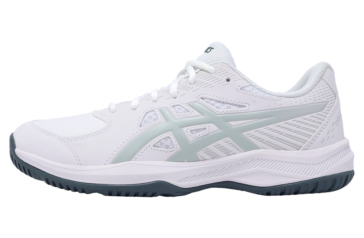Asics Court Slide 4 White / Cold Moss