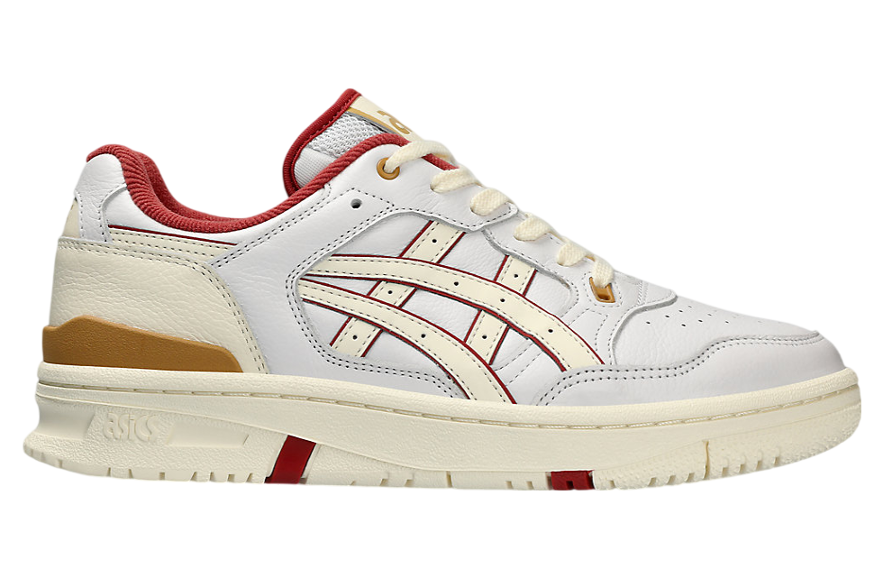 Asics Ex89 White / Burnt Red